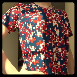 colorful long dress shirt!